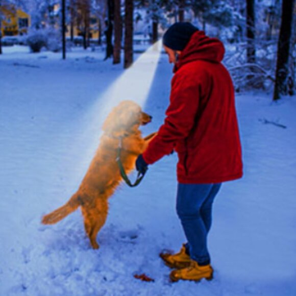 UPDATED New Winter Beanie Hat Powerful Rechargeable LED Light - 6 Lights! - Picture 4 of 8